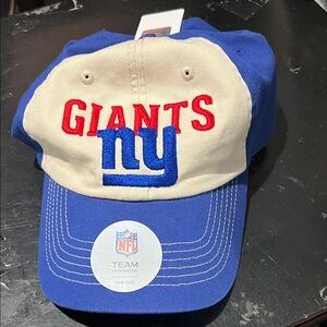 Unisex, Giants hat, new with tag NFL Giants Red and Blue Cap